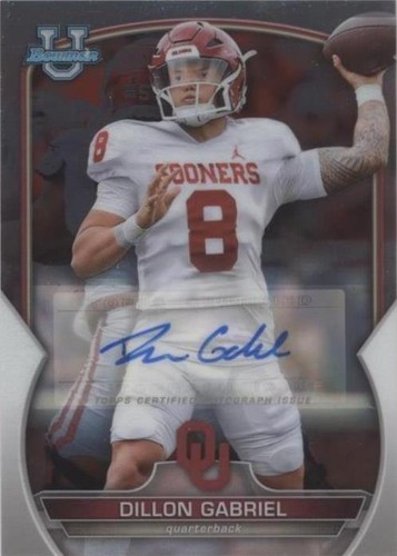 2022 Bowman University Chrome Dillon Gabriel #12