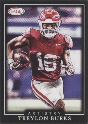 2022 SAGE Artistry Treylon Burks #86