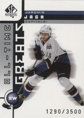 2001-02 SP Authentic - Jaromir Jagr #110