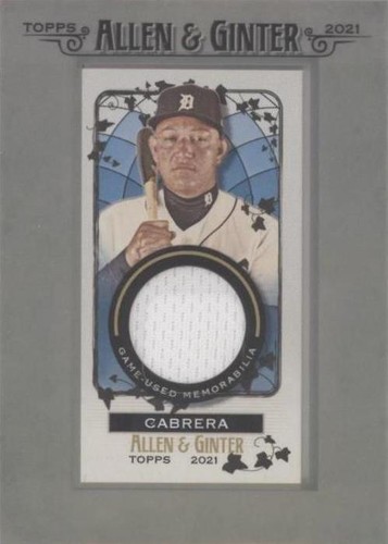2021 Topps Allen & Ginter's - Miguel Cabrera #MFR-MC