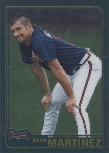 2001 Topps Chrome - Dave Martinez #592