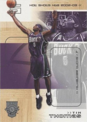 2002-03 Fleer Hot Shots - Tim Thomas #10