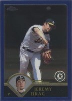 2003 Topps Chrome Traded & Rookies - Jeremy Fikac #T70