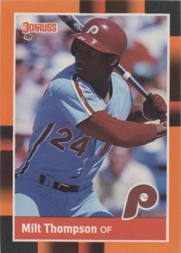 1988 Donruss Baseball's Best - Milt Thompson #296