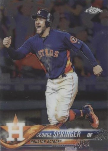 2018 Topps Chrome - George Springer #17