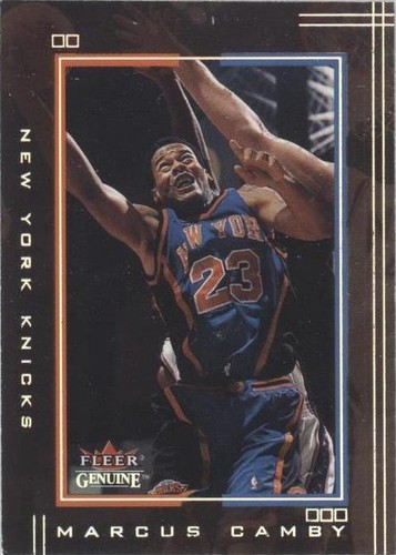 2001-02 Fleer Genuine - Marcus Camby #118