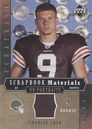 2005 Upper Deck Portraits Charlie Frye #SB-CF