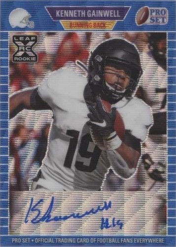 2021 Leaf Pro Set Metal Kenneth Gainwell #PA-KG1