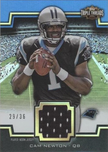 2011 Topps Triple Threads Cam Newton #TTUSR-5