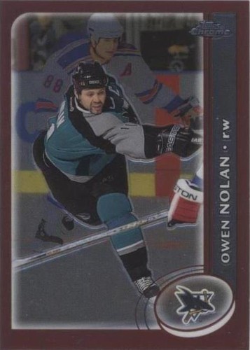 2002-03 Topps Chrome - Owen Nolan #28