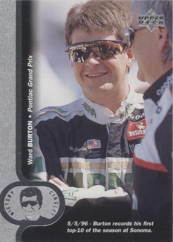 1997 Upper Deck Victory Circle - Ward Burton #22