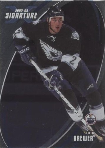 2002-03 In the Game Be A Player Signature Series - Eric Brewer #044