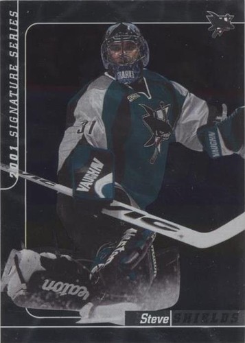 2000-01 In the Game Be A Player Signature Series - Steve Shields #250