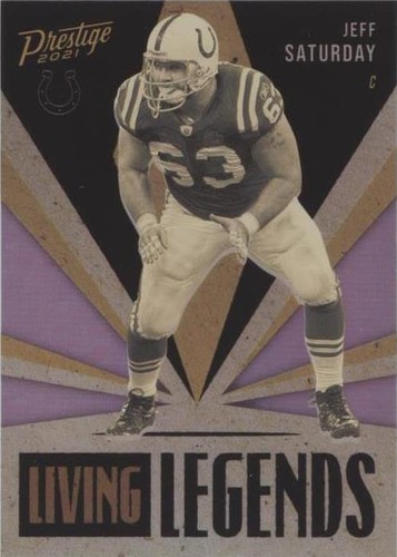 2021 Panini Prestige Jeff Saturday #LL-30