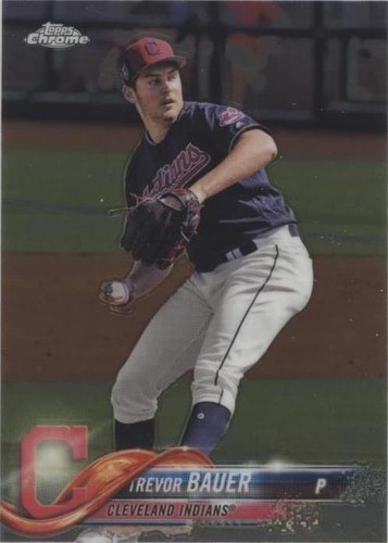 2018 Topps Chrome - Trevor Bauer #55