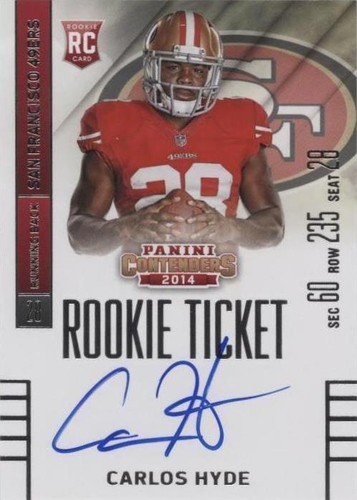 2014 Panini Contenders Carlos Hyde #208