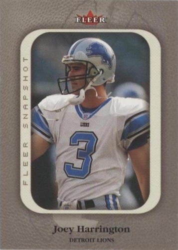 2003 Fleer Snapshot Joey Harrington #83