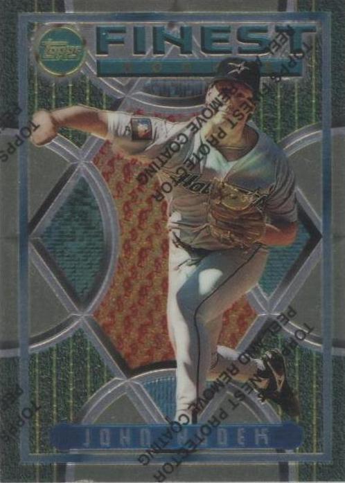 1995 Topps Finest - John Hudek #9