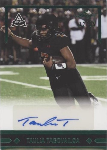 2021 Leaf Memories Taulia Tagovailoa #GLR-TT1