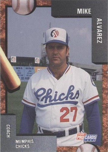 1992 Fleer ProCards Minor League - Mike Alvarez #2436