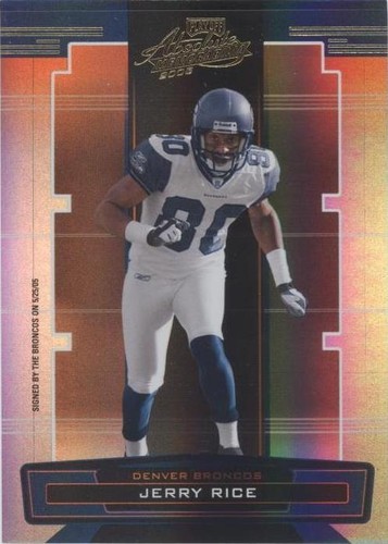 2005 Playoff Absolute Memorabilia Jerry Rice #130