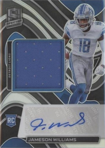 2022 Panini Spectra Jameson Williams #207