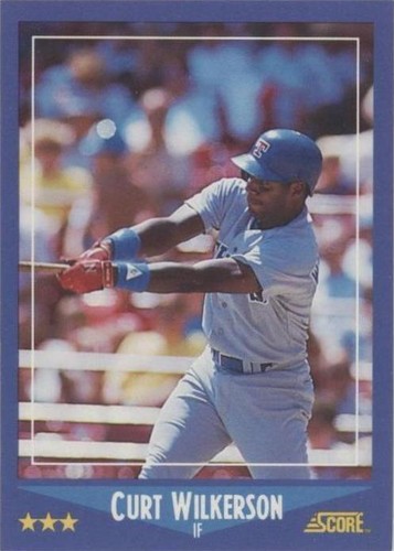 1988 Score - Curtis Wilkerson #127