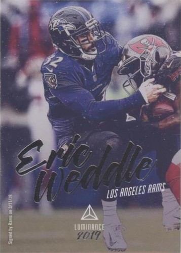 2019 Panini Luminance Eric Weddle #11