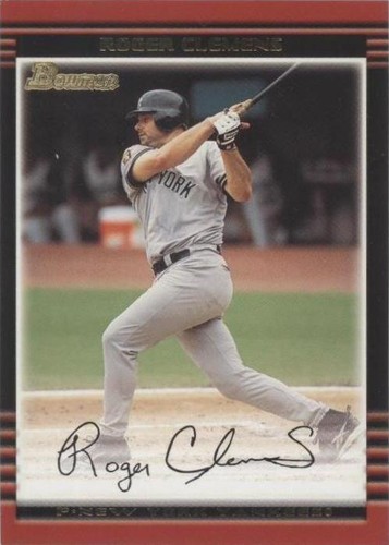 2002 Bowman - Roger Clemens #76