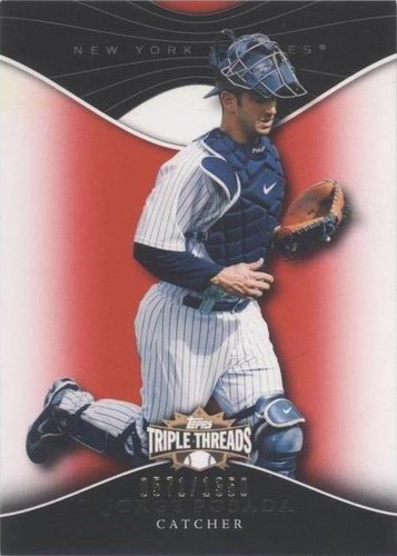 2009 Topps Triple Threads - Jorge Posada #20