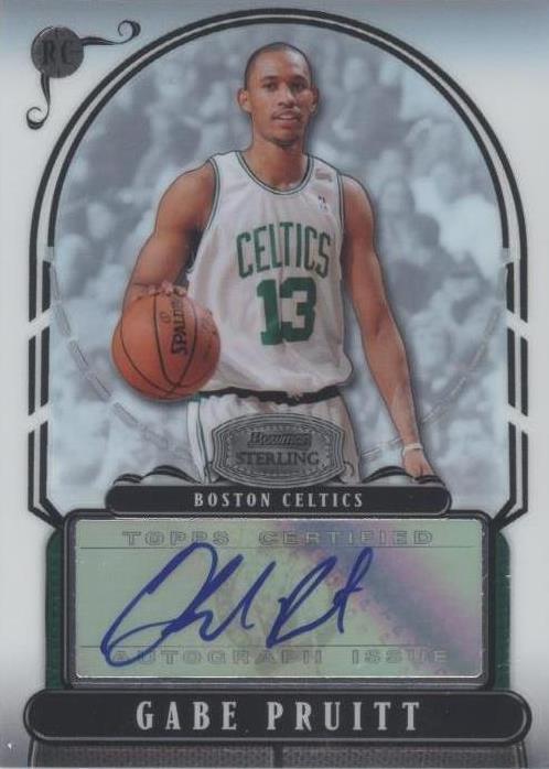 2007-08 Bowman Sterling - Gabe Pruitt #GP2
