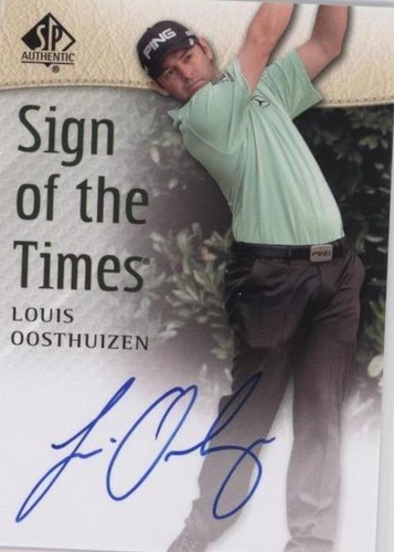 2014 SP Authentic - Louis Oosthuizen #SOTT-LO