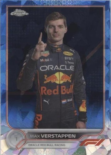 2022 Topps Chrome Sapphire Edition Formula 1 - Max Verstappen #1
