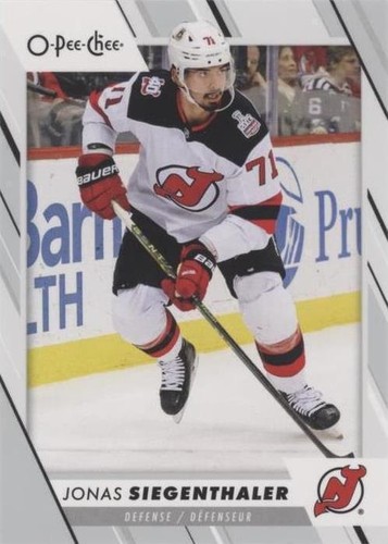 2023-24 O-Pee-Chee - Jonas Siegenthaler #461