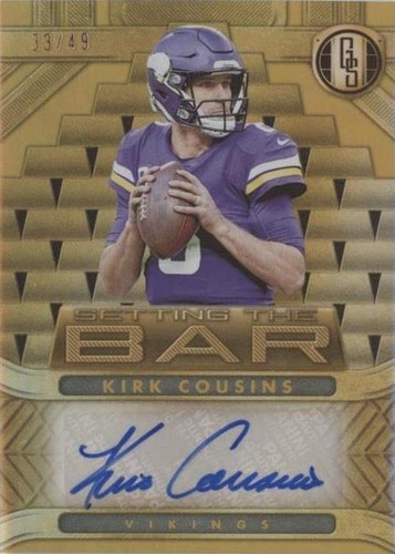 2022 Panini Gold Standard Kirk Cousins #STB-KCO