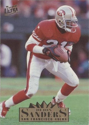 1995 Fleer Ultra Deion Sanders #302