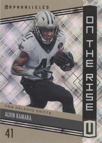 2019 Panini Unparalleled Alvin Kamara #OTR-AK