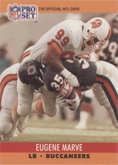 1990 Pro Set Eugene Marve #656