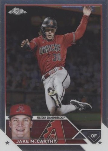 2023 Topps Chrome - Jake McCarthy #86