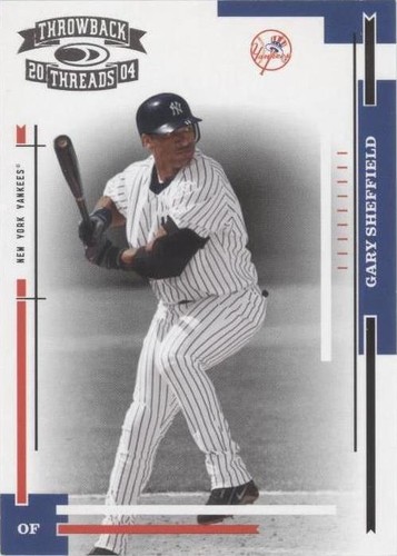 2004 Donruss Throwback Threads - Gary Sheffield #134