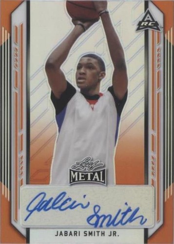 2021-22 Leaf Metal - Jabari Smith Jr. #BA-JS1