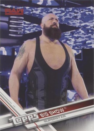 2017 Topps WWE Then Now Forever - Big Show #109