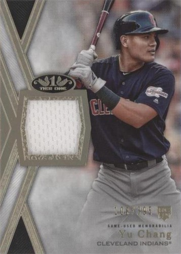 2020 Topps Tier One - Yu Chang #T1R-YC