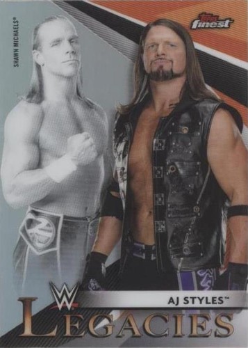 2021 Topps Finest WWE - AJ Styles #L-1