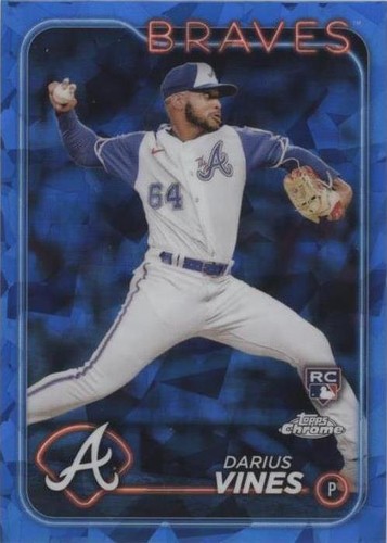 2024 Topps Chrome Sapphire Edition - Darius Vines #493