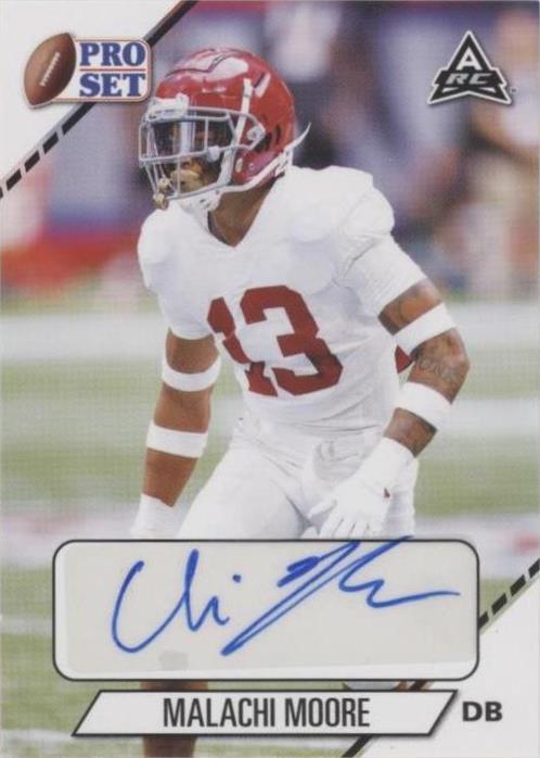 2021 Leaf Pro Set College Malachi Moore #PS-MM1