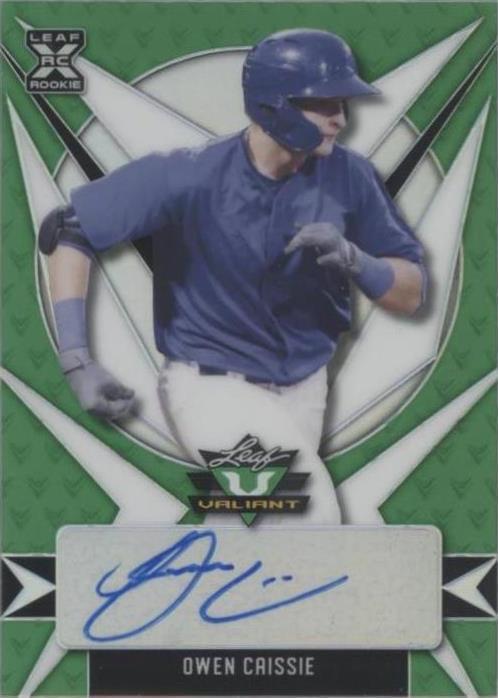 2021 Leaf Valiant - Owen Caissie #BA-OC1