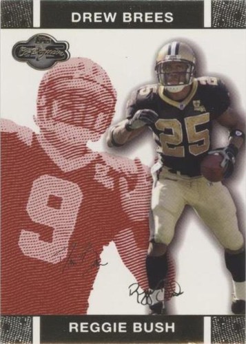 2007 Topps Co-Signers Drew Brees Reggie Bush #26