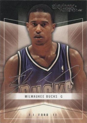 2004-05 Skybox Autographics - T.J. Ford #21