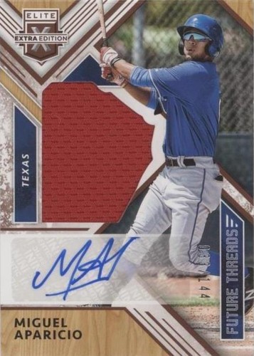 2018 Panini Elite Extra Edition - Miguel Aparicio #FTSA-MA